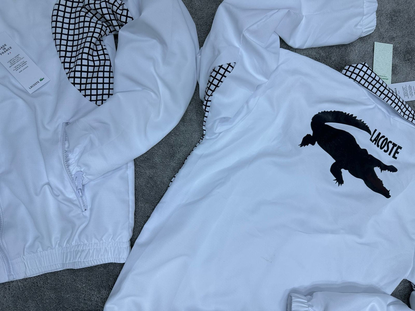 Nuevo Chándal Lacoste Max calidad “blanco”