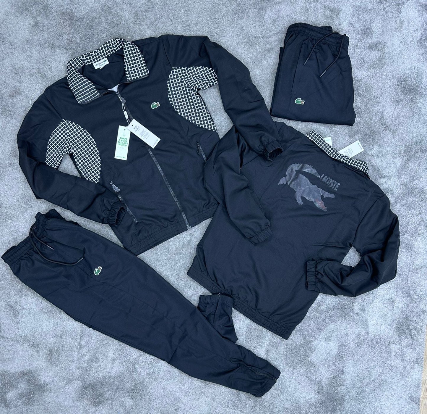 Nuevo Chándal Lacoste Max calidad “negro”