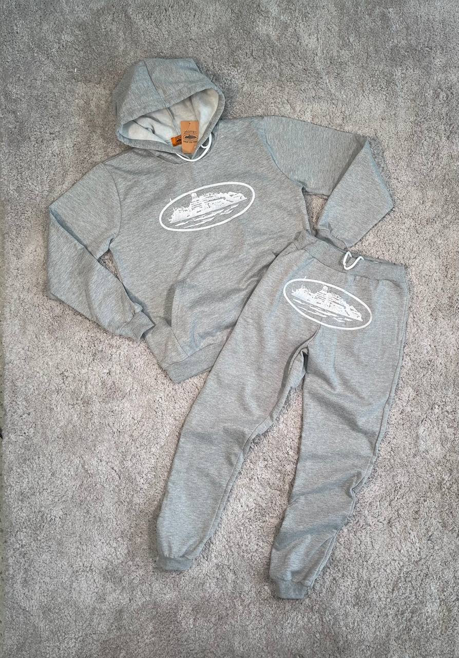 Chándal Corteiz (Gris) "Baja calidad"