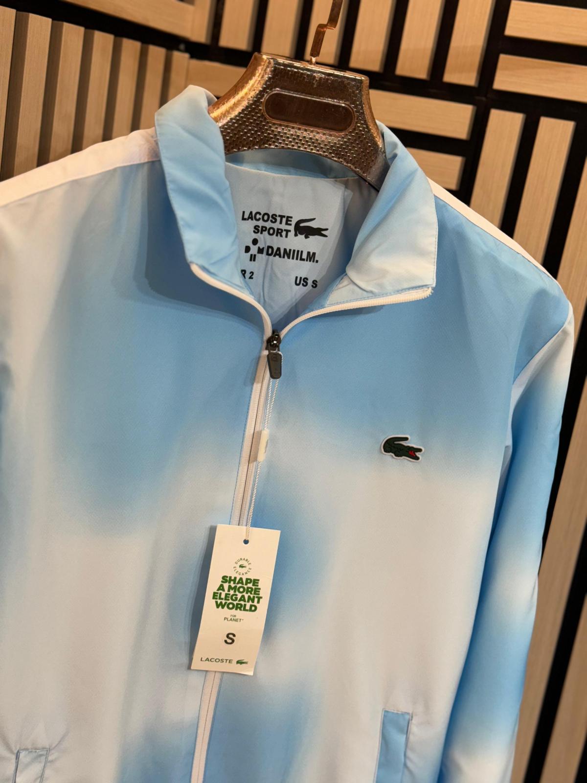 Chándal lacoste azul/blanco