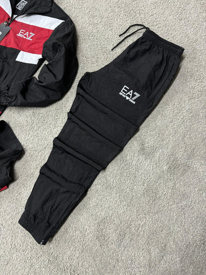 Chandal Armani (Rojo y negro) Max calidad