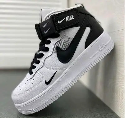 Air Force 1 (High) blanco y negro