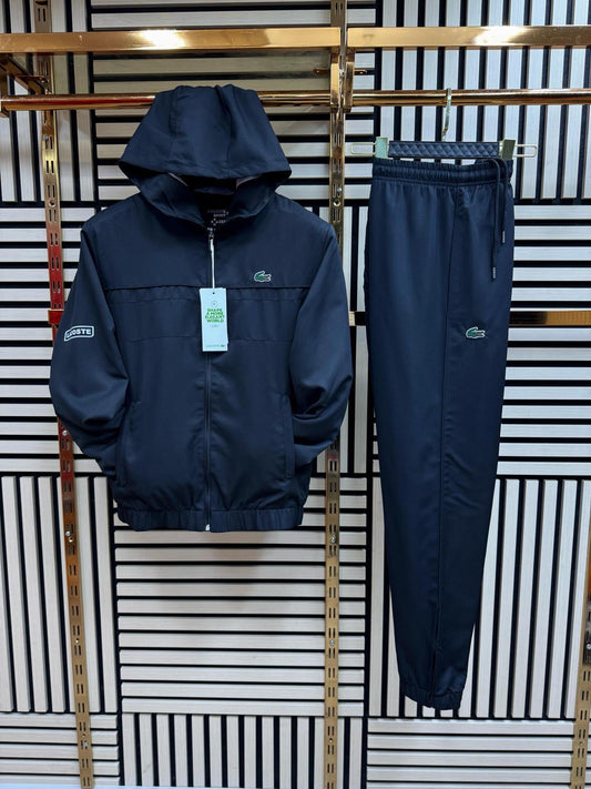 Chándal Lacoste (Negro)