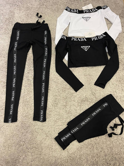 Chándal Mujer PRADA (negro) "Baja calidad"