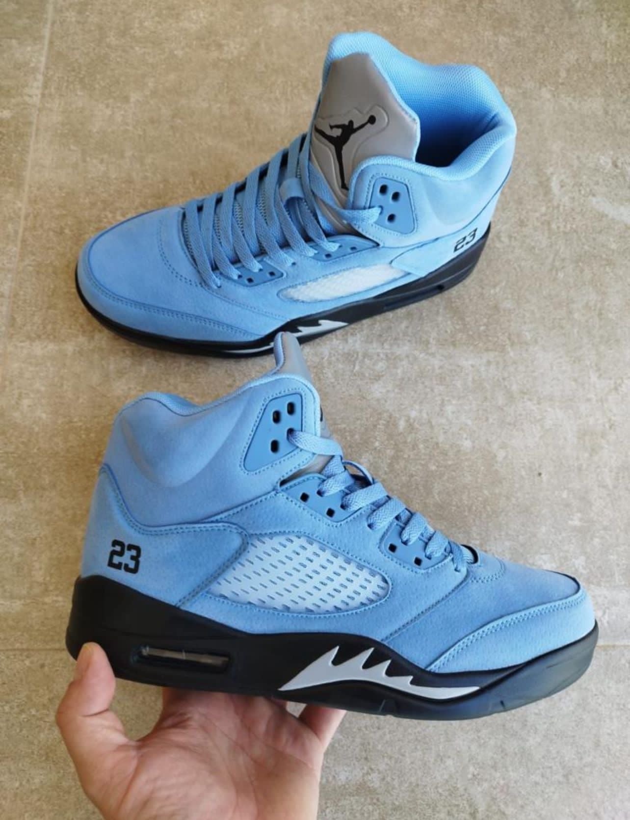 Jordan retro 5 azules