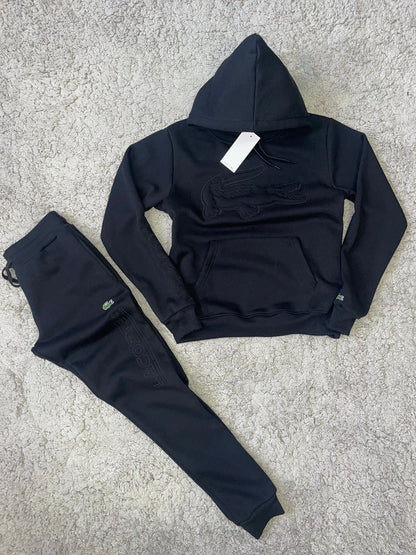 Chándal Lacoste (Negro)