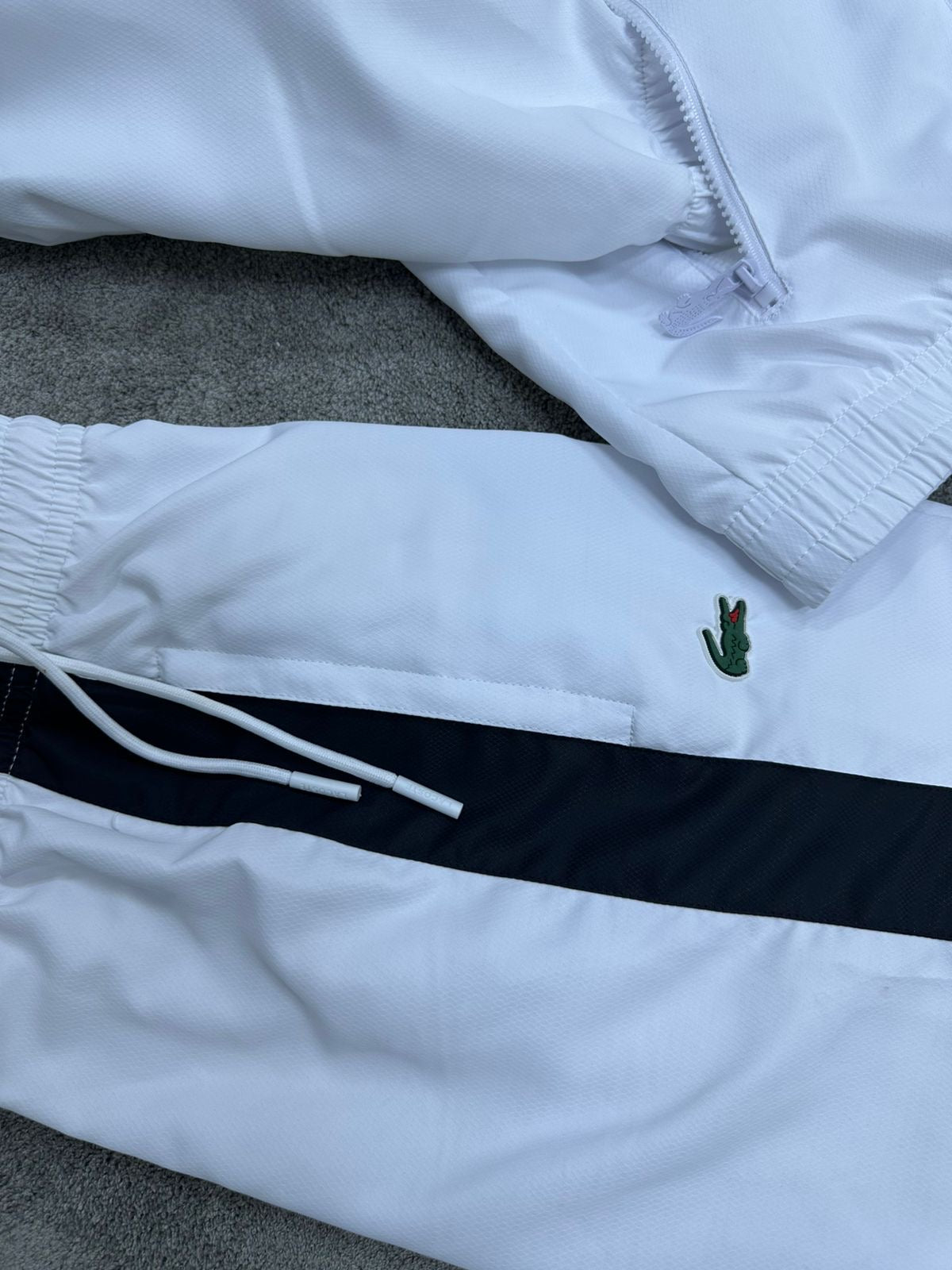 Nuevo Chándal Lacoste Max calidad “blanco”
