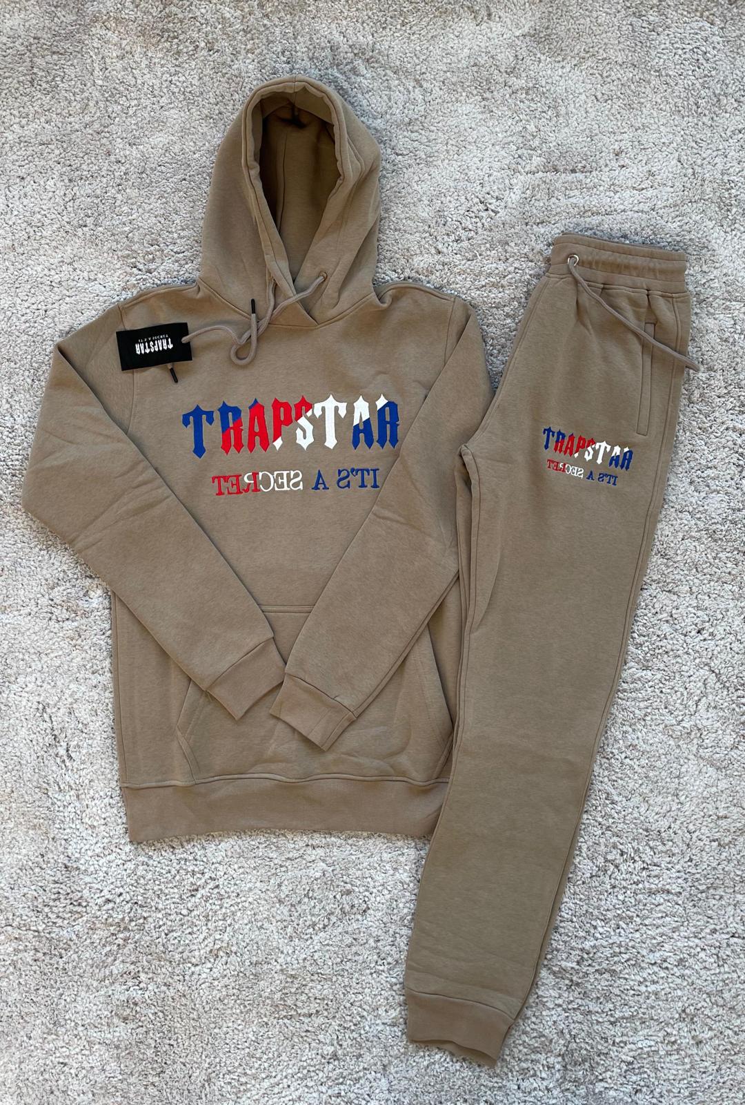 CONJUNTO TRAPSTAR MÁXIMA CALIDAD CREMA