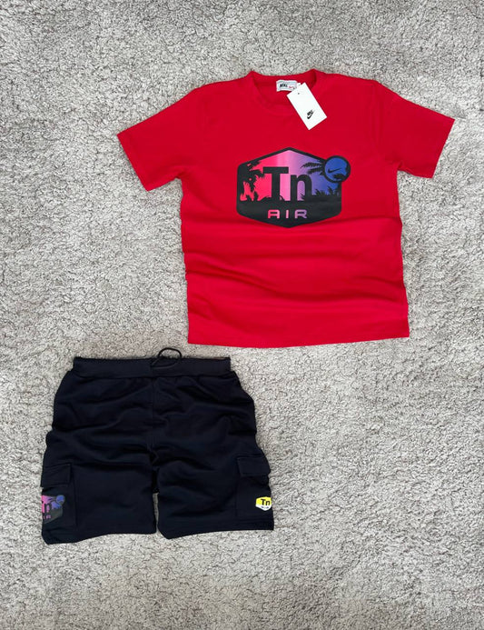 Conjunto de verano TN ROJO
