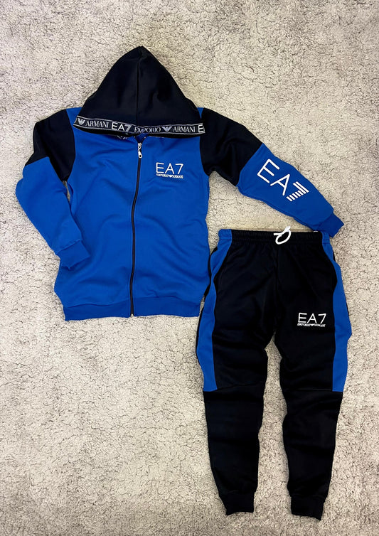 Chándal Armani azul/negro
