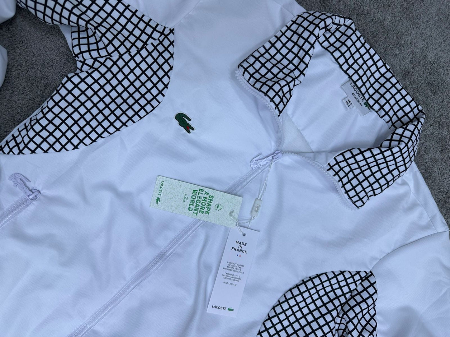Nuevo Chándal Lacoste Max calidad “blanco”